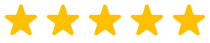 Stars rated 5 out of 5